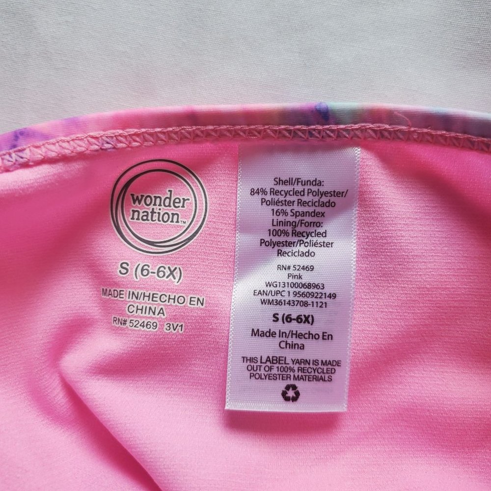 Justice And wonder Nation‎ Kids Girls Swim Bikini Bottoms Pink 3-Pieces Set NEW - Picture 3 of 9
